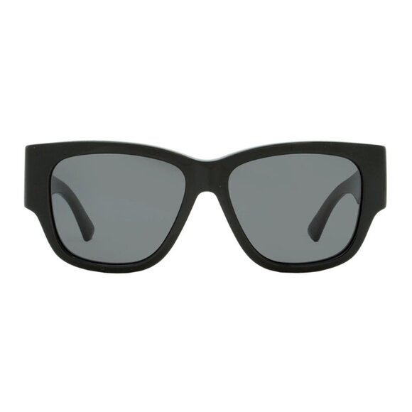 NEW BOTTEGA VENETA SUNGLASSES BOTTEGA VENETA BV1026S 001 BLACK GREY EYEWEAR - Picture 2 of 5